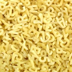 Petites Pates Alphabet Etoiles