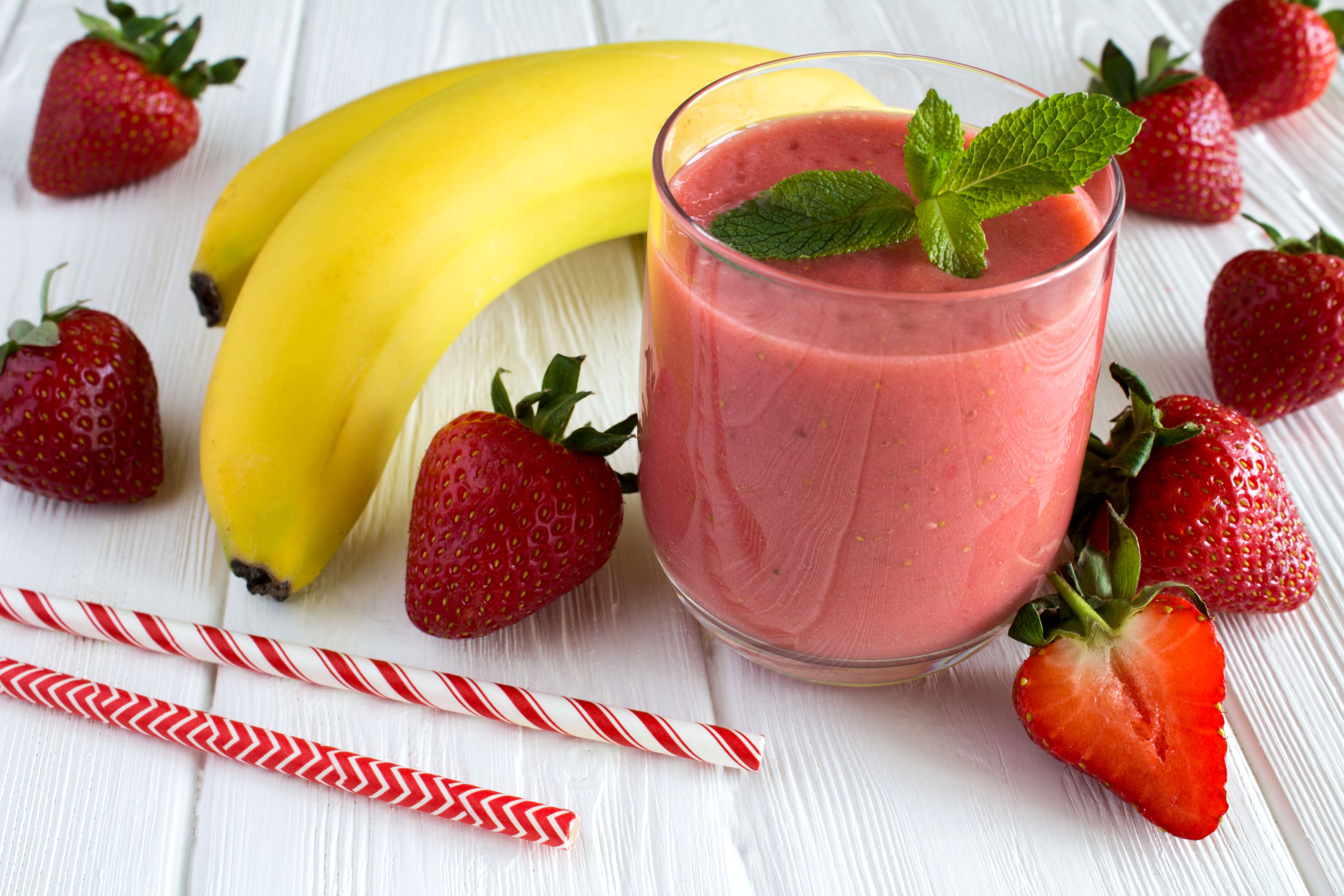 Smoothie fraise banane